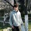Men's Hooded Sporty Casual Knit Jacket - Spring/Autumn Versatile (FB7922)