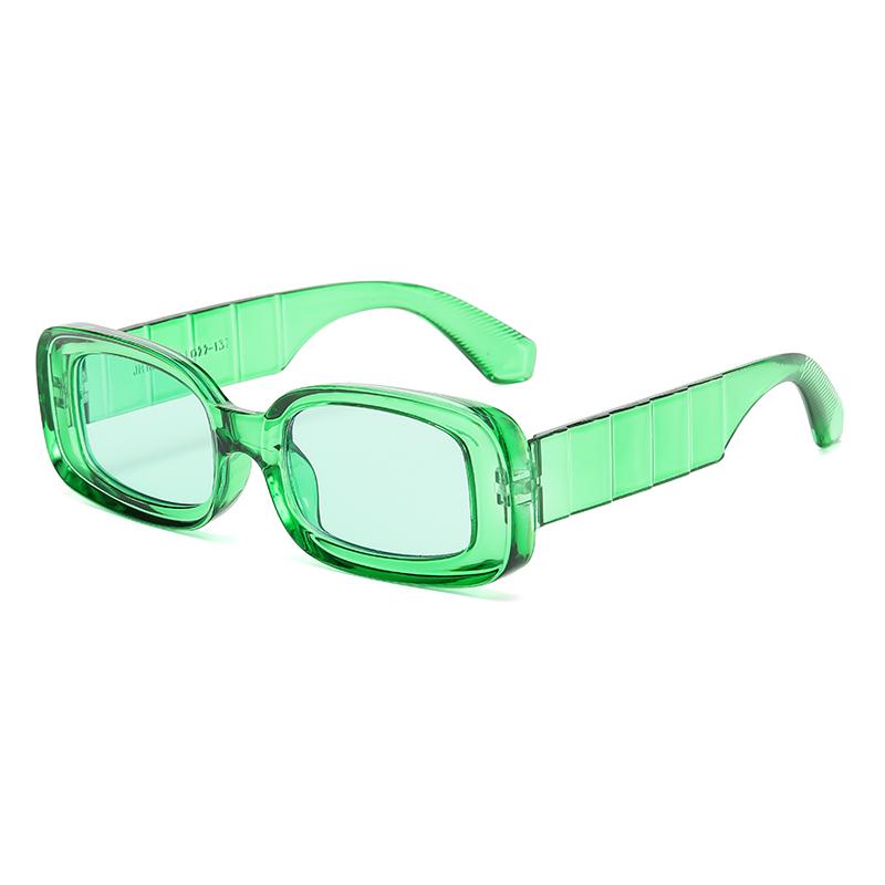 Women Square Colorful transparent Sunglasses Fashion Jelly Color Hip Hop Sunglasses Ladies classic Wild outdoor Shades Rectangle Sun Glasses
