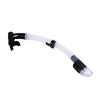 Snorkel Diving Breathing Tube Silicone Mouthpiece Detachable Fixing Device Semi Dry Diving Snorkeling Tube