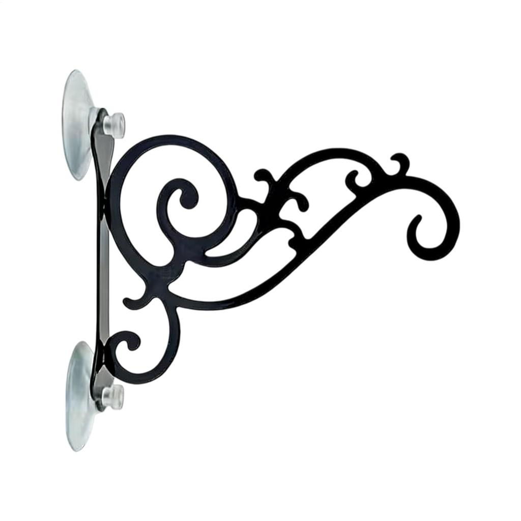 Bird Feeder Hangers with Suction Cup for Window Bird Feeder Stand Wind Chime Hook Scourtyard Lights Rack for Garden Deck Railing
