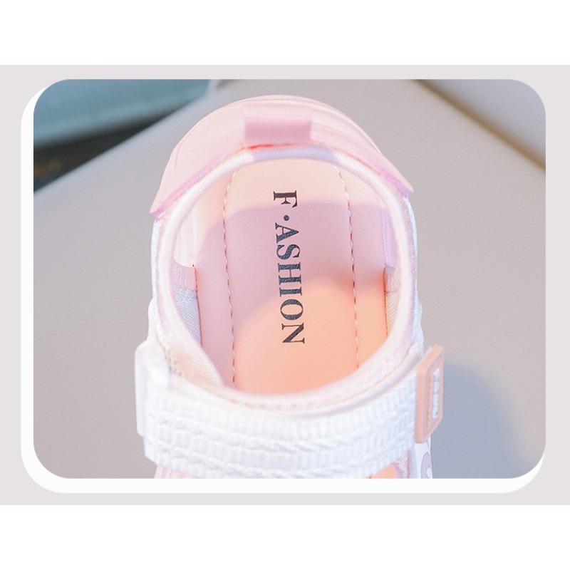 Summer Open Toe Soft Sole Girls Sports Princess Sandals Casual Student Kids Beach Shoes