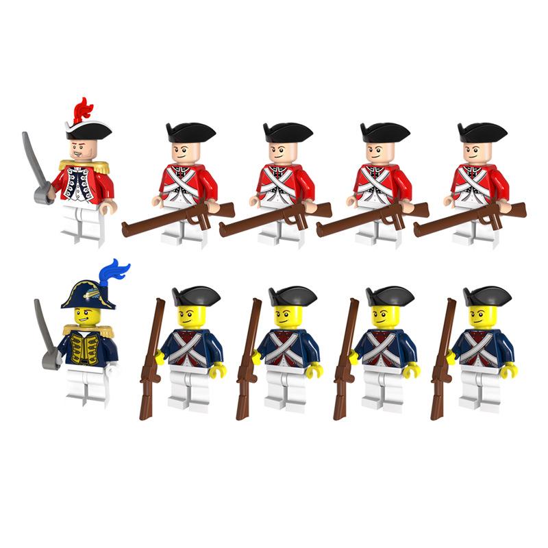 Medieval Military Cannon Small Particle Soldier Figurine Building Block Pirate Ship Artillery Scene Ornament Toy