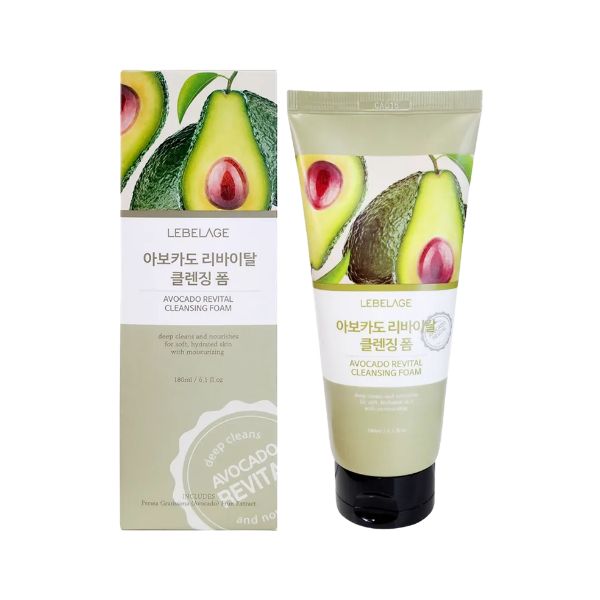 

LEBELAGE Avocado Revital Cleansing Foam 180mL