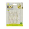 6 Pieces/set, Home Life, Daily Necessities, Household Hooks, Small Hooks, White, Small Object Hooks, Key Hooks