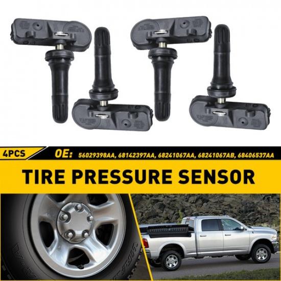 4* Tire Pressure Sensor For TPMS 2011 2012 2013 1500 Ram 2500 3500 Car Parts