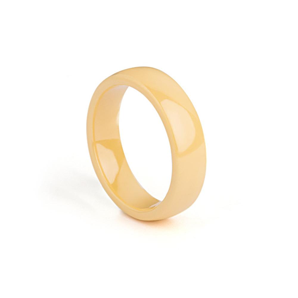 Classic 6mm Ceramic Ring For Women Couples Bands Hypoallergenic Space Ceramic Wedding Jewelry In Stock Fast Shipping