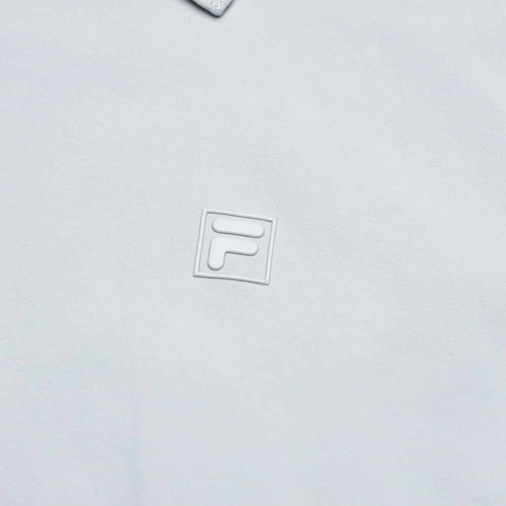 Fila White Contact Cool Simple Fashion Drawstring Short Sleeve Dress Women Dresses Gray F11W623316FGY