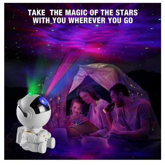 Galaxy Star Astronaut Projector Light Starry Sky Porjectors Lamp Nebula LED Night Light Gift Decoration Bedroom Room