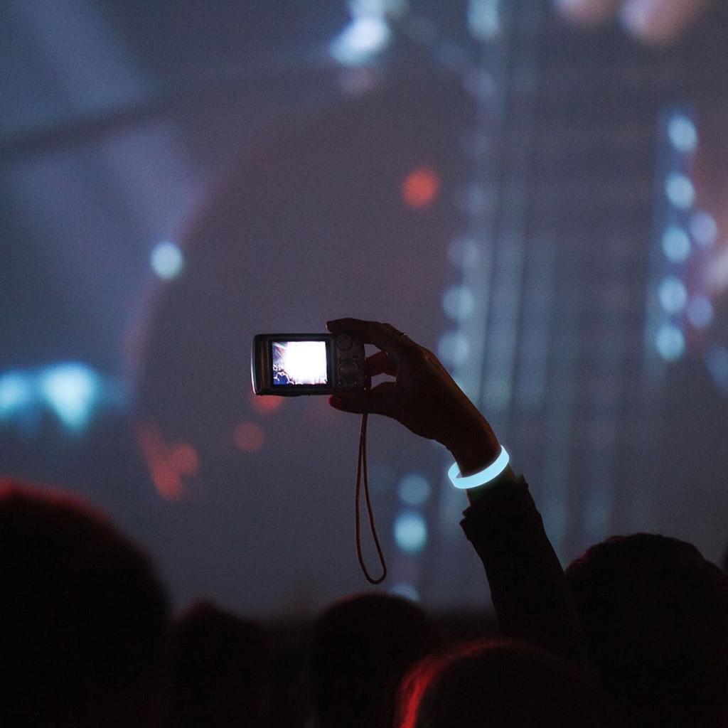 100 Brățări de Identificare din Silicon Silicon Luminos Silicon Colorat Cauciuc Siliconic Luminos Silicon Luminos Brățări [STOBOK] Brățări care Luminează în Întuneric,