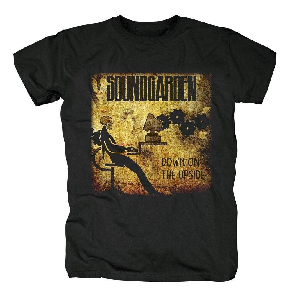 Vtg Soundgarden Band Down On The Upside Cotton Black All Size Shirt BL097 Unisex T-Shirt XXXXL