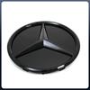 Car Sticker For Mercedes Benz Front Grill Mirror Emblem Glossy Black 3D Star Logo Fit For Mercedes Benz A C S SL CLA CLS GLA GLB