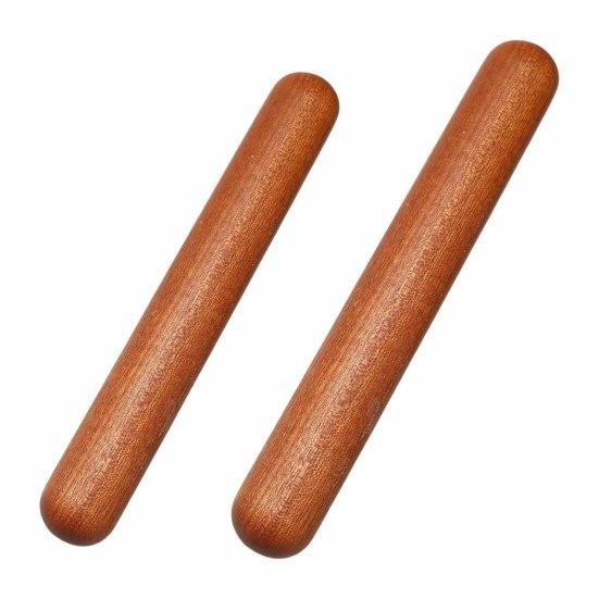 Holz-Nudelholz Natürliches Massivholz Mehrzweck-Teigroller Antihaft-Küchenwerkzeug für Fondant Kuchenboden Kekse Brot Pizza Knödel