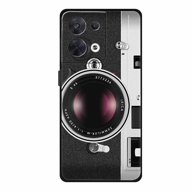 For Oppo Reno 8 5G Case Luxury Soft Silicone Love Back Cover for OPPO Reno8 Pro + Plus Coque Reno 8 Pro 5G Global CPH2359 Funda