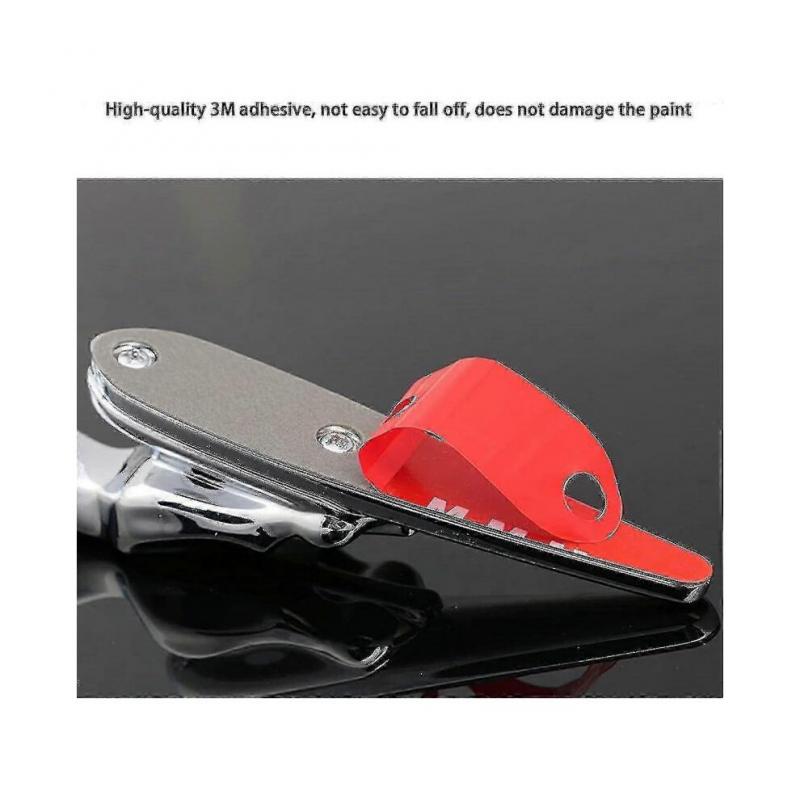 Für Jaguar 3D Emblem Auto Front Fahrzeug Motorhaube Ornament Autoabdeckung Chrom Adler Plakette Autozubehör