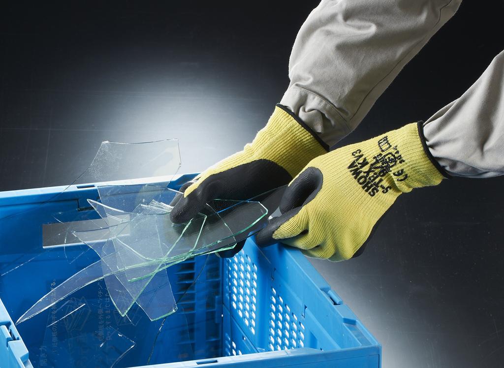 Showa Gloves KV3 XL Size 1 Pair [Cut Resistant] S-TEX