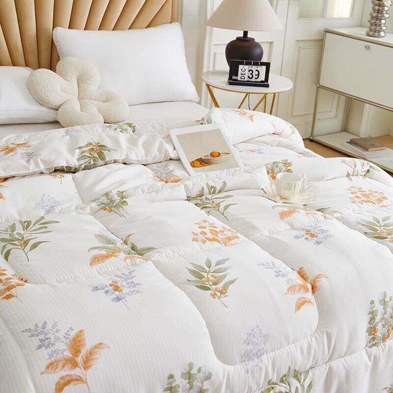 BGM-BX243 Antibacterial Anti-mite Jacquard Fiber Quilt