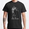 Bone On Bone Trombone-Playing Skeleton Classic T-Shirt S-3XL