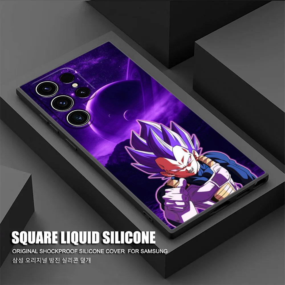 Dragons Balls Super Vegeta Ultra Ego Phone Case For Samsung Galaxy S25 S24 S23 S20 S21 FE S26 S22 Ultra 5G S26 Plus S25FE Cover