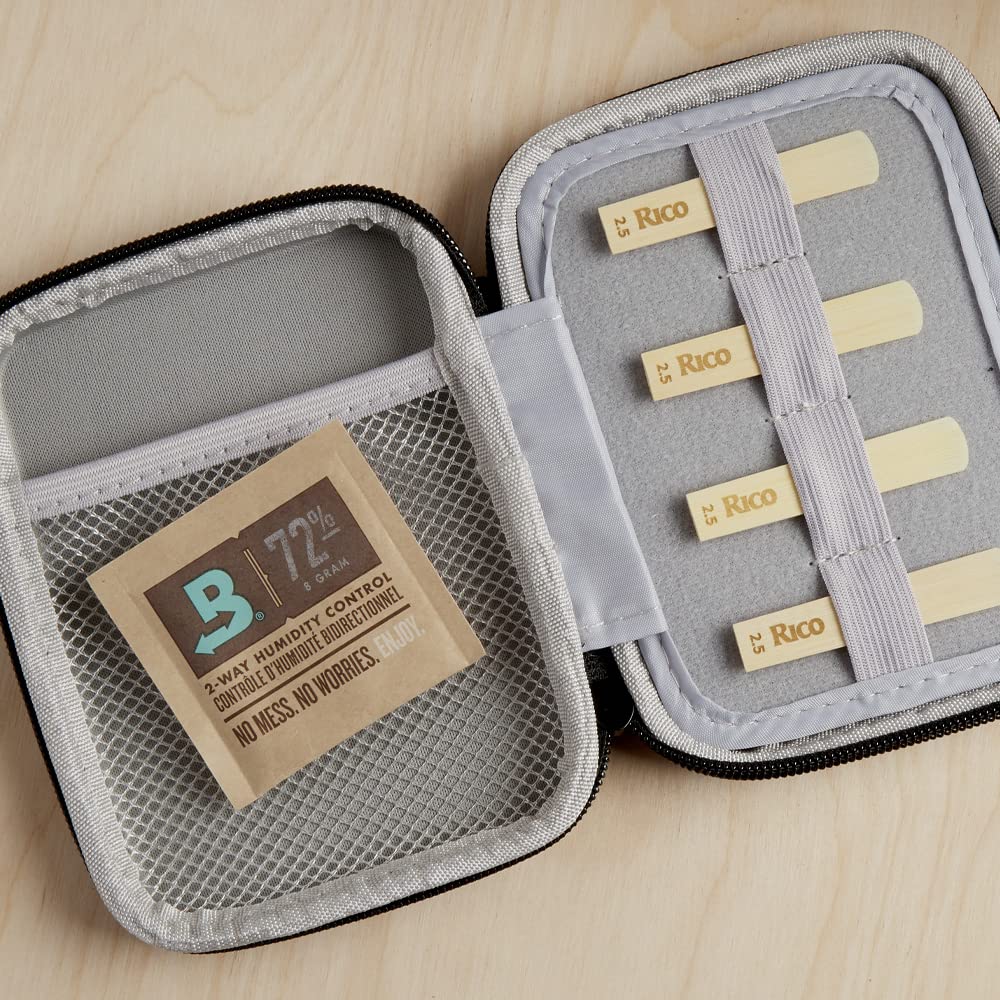 Boveda Humidity Control Pack for Woodwind Reeds Size 8 2 Pack Moisture Absorber Protects Against Drying and Cracking Individually Wrapped Reed