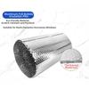 1pc Heat-reflective Foil Heat-insulating Energy-saving Wall Insulation Aluminum Film For Roofs Metal Buildings Containers Pipes