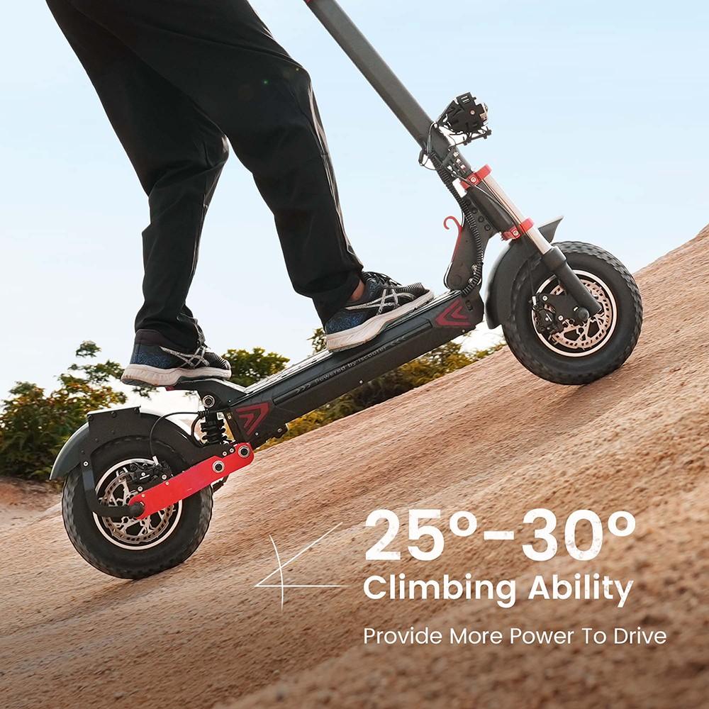 iScooter iX8 Electric Scooter, 2*1200W Motor, 48V 20AH Battery, 12-inch Tire, 60km/h Max Speed, 70km Range