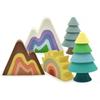 Infant Enlightenment Educational Soft Rubber Toy Children Biteable Geometric Puzzle Infant Early Education Silicone Toy Building Block Large