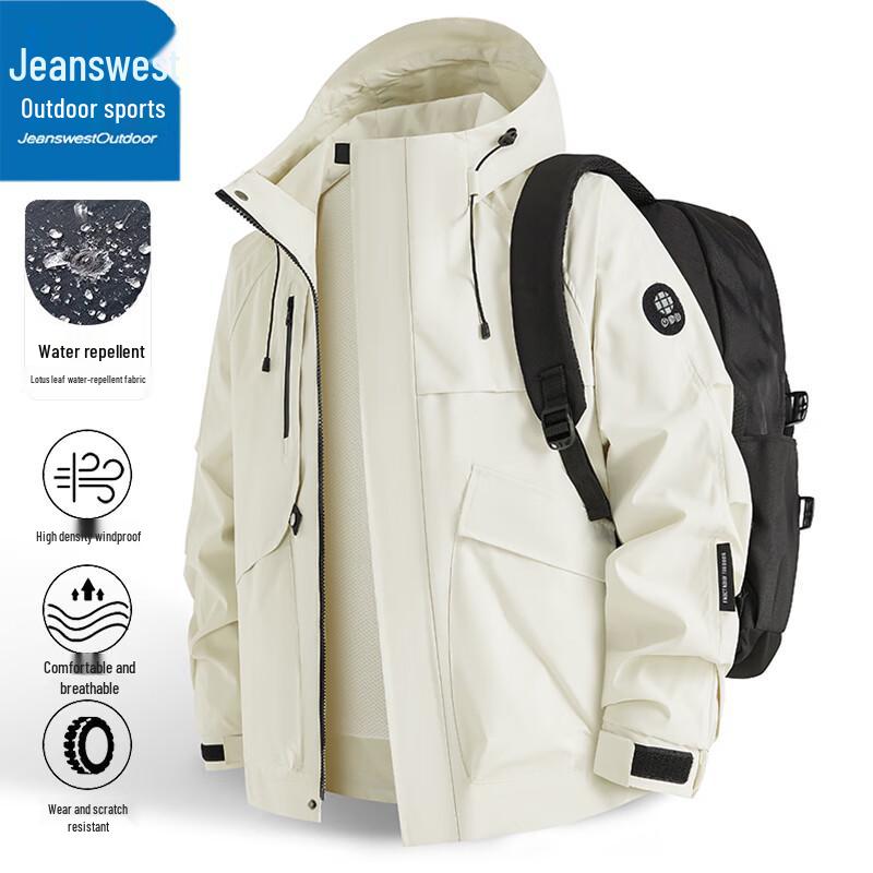 

Jeanswest Men s Windproof Casual Workwear Jacket 3XL