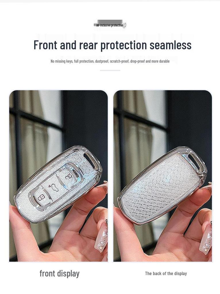 Geely Car Key Case for Binyue, Boyue, Emgrand GL, Binrui, Borui, Xingrui, Xingyue - Girl's Buckle Shell