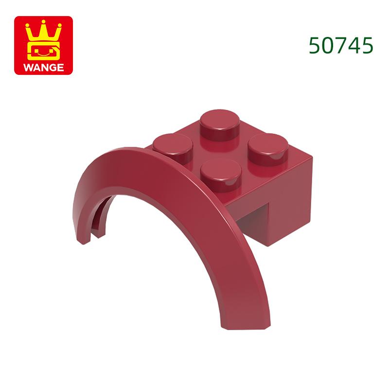 65Pcs/lot 50745 Wheel Arch Construction Bricks MOC Accessories Works With Featuring Blocks Kids Playthings Gift Idea Box
