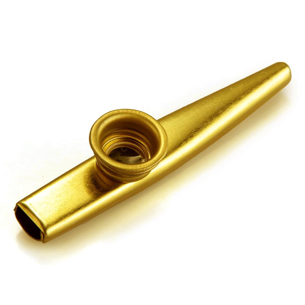 Colored Metal Kazoo for Kids - Children's Percussion & Guitar Accompaniment Flute