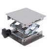 Small Stainless Steel Lifting Platform Manual Miniature Lift Stand Table for RC Cars