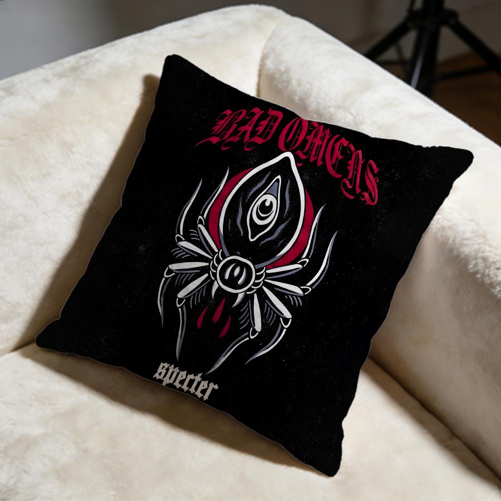 

Hot BBad Omensing Cushion Cover Soft Decorative Pillow Case Suitable for Bedroom Sofa Car Travel Use 30X30cm