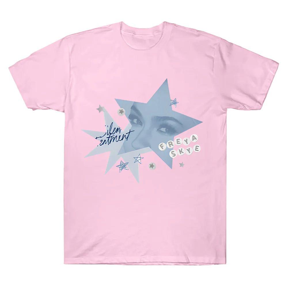 Harajuku Y2k T Shirt Freya Skye Singer Graphic Oversized Casual Loose Tops Print Cotton Streetwear Hip Hop Clothes Tee Unisex