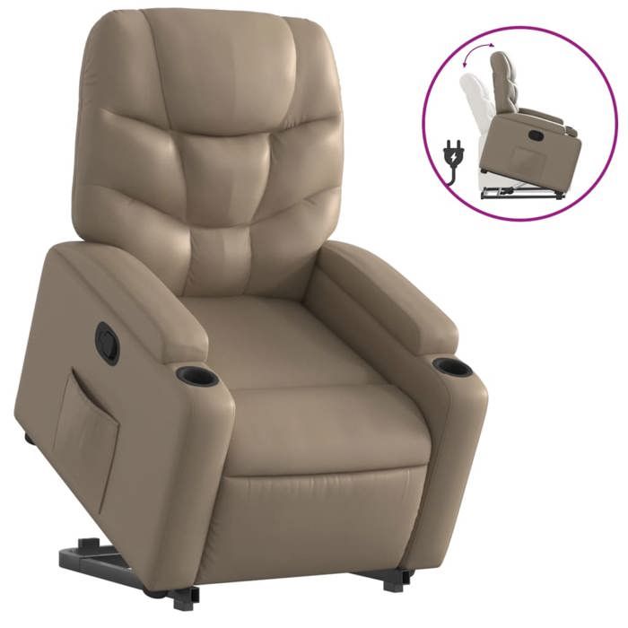 VidaXL Recliner, Relaxation Chair with Adjustable Backrest and Footrest, Living Room Seat, 3204664