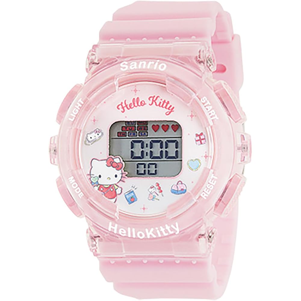 Sun Flame J-Axis Hello Kitty Digital Watch with Backlight, Alarm Function, Girls  Pink