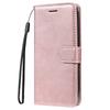 For OnePlus Nord CE 3 Lite 5G/Nord N30 5G Case Solid Color Leather Mobile Cover Wallet Stand with Strap