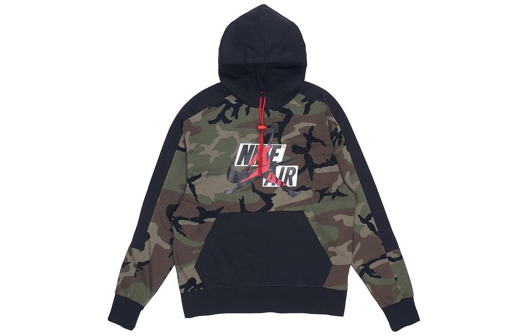 Jordan Jumpman Hoodies Classics Camo 'Olive Green' CU2902-222