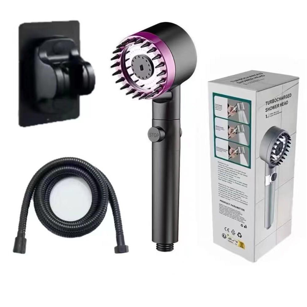 Powerful Shower Head Set with Filter and Spray Booster