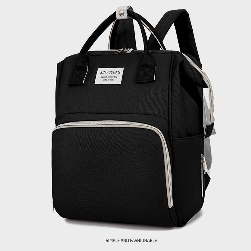 Multifunctional Mommy Backpack Large Capacity Mommy Shoulder Bag Cute Baby Diaper Bag  Baby