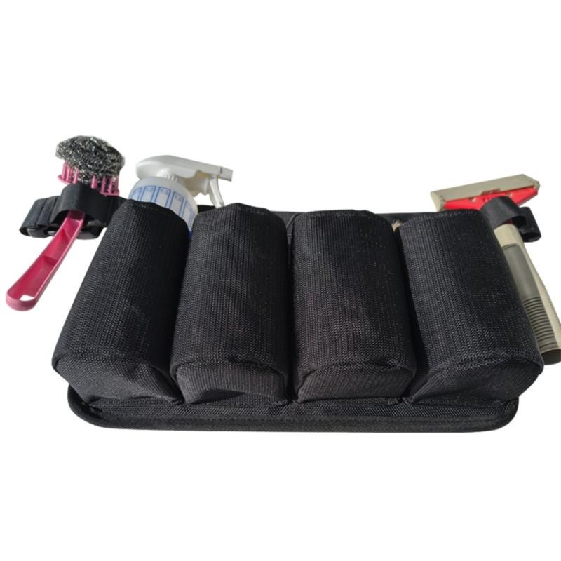 Ergonomic Adjustable Cleaning Tool Belt With Spacious Compartments Waist Organizers For Efficient Workplace Organization