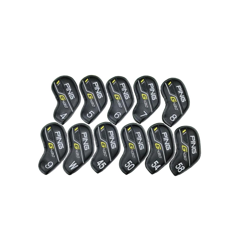 Iron Cover Pin. Golf Iron Cover, Set of 10, Golf