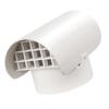 Fine Filter Screen Radon Exhaust Vent Cover Weatherproof Vent Hood  Air Exhaust Circulation
