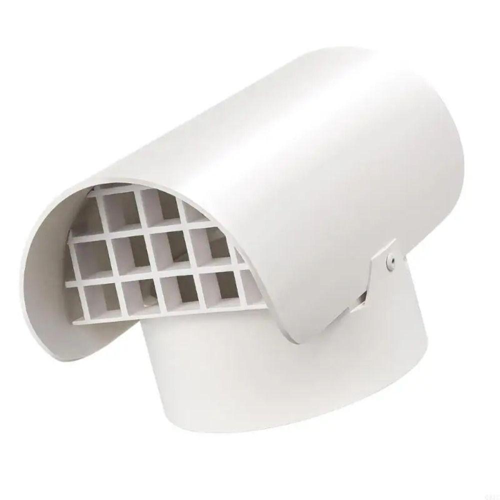 Fine Filter Screen Radon Exhaust Vent Cover Weatherproof Vent Hood  Air Exhaust Circulation