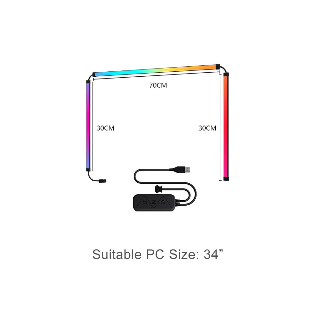 RGB Ambient Light Strip for E-Sports Room: Desktop Monitor Backlight with Screen Synchronization