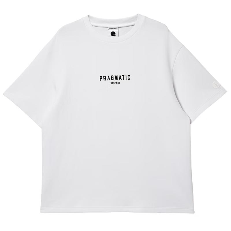 

JACK&JONES Men s Short Sleeve T-Shirt with Letter Graphic XL