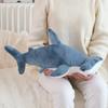 New 55cm Shark Double Head Super Soft Dolls Cartoon Marine Organism Toys Animals Comfort Pillows Baby Girls Birthday Gifts Decor