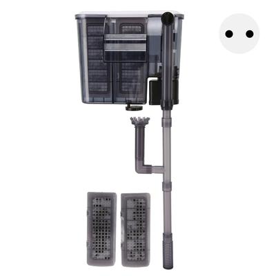 Aquarium Hang On Filter Einstellbarer Wasserdurchfluss Sauerstoffanreicherung Aquarium Wasserfallfilter mit