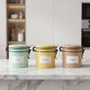 Tinplate Tea Storage Jar Sealed Tea Packaging Box Portable Tea Tin Can  Wedding Candy