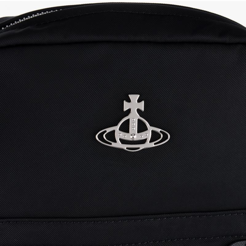 Vivienne Westwood Jackson Nylon Satchel Small Crossbody 4803000bu W001y N401