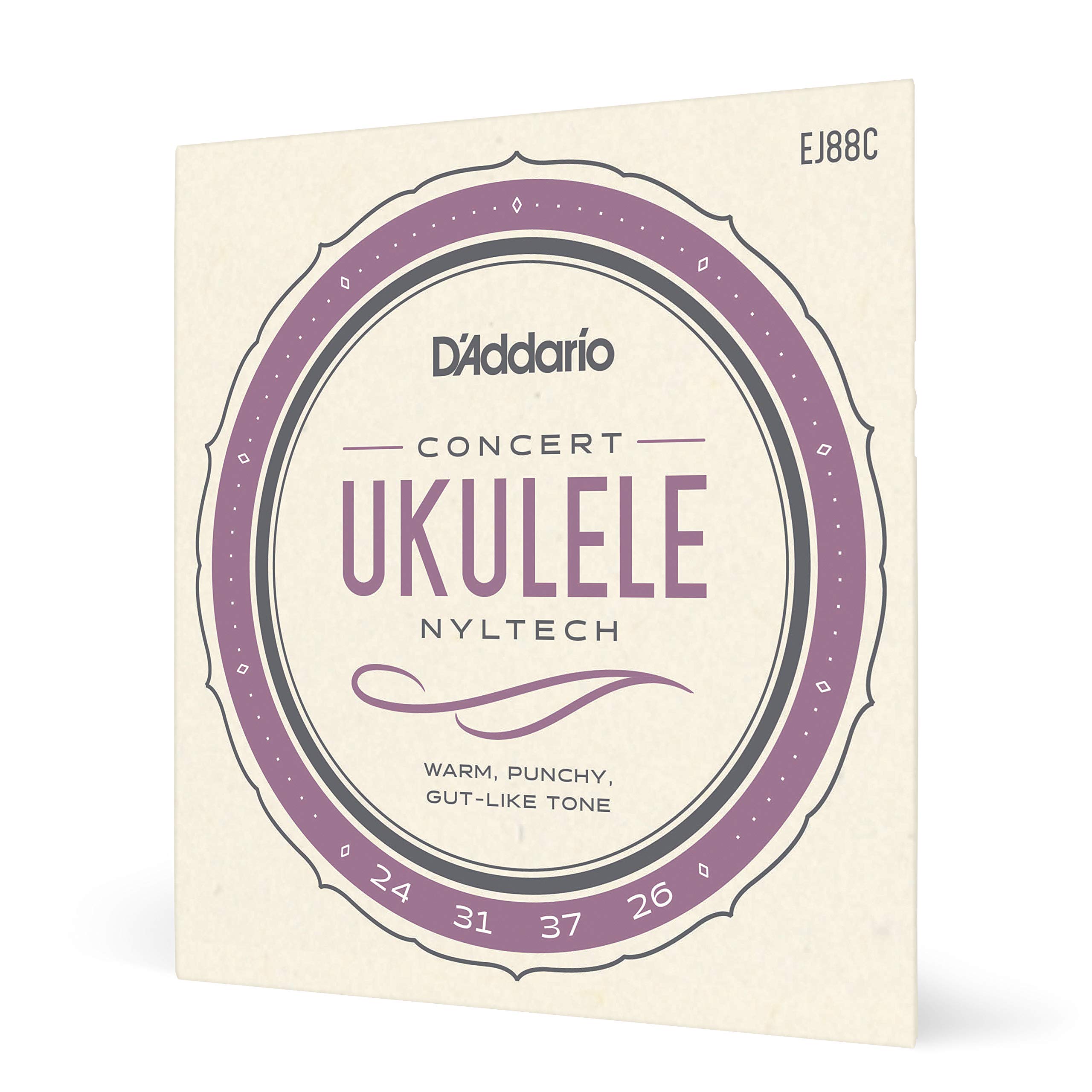 

Струны для укулеле EJ88C Nyltech Concert D Addario (Aquira совместно разработала струны) []